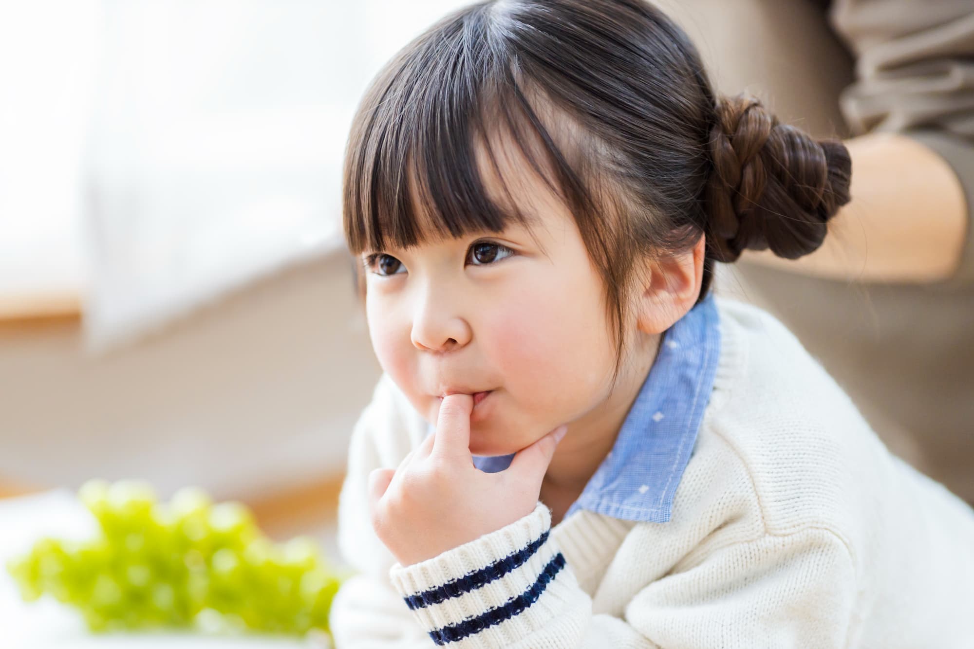 受け口の原因となる子どもの頃の指しゃぶり