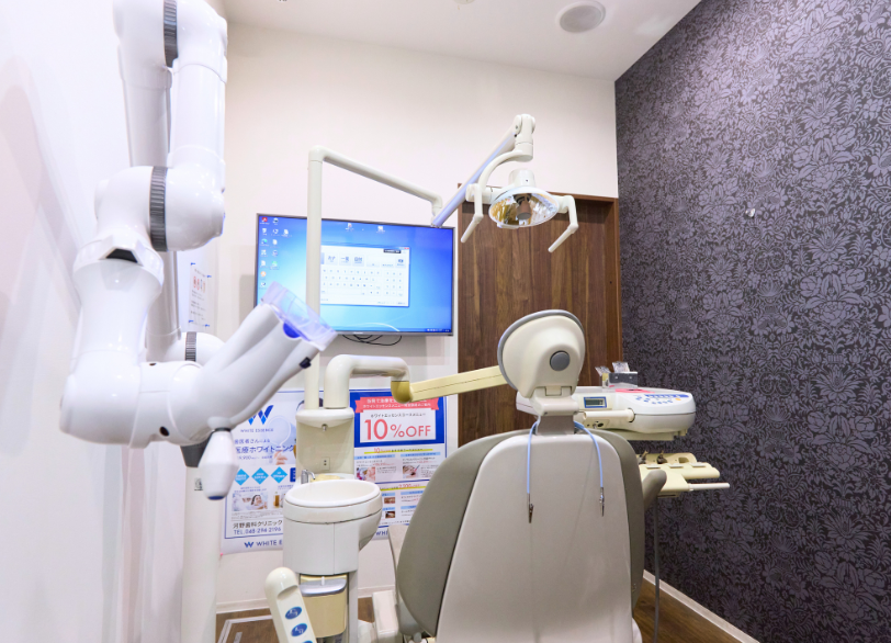 プライバシーを守る完全個室の診療室｜河野歯科