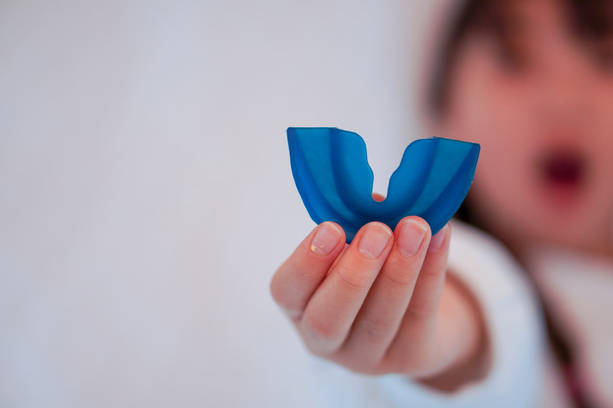 プレオルソを持つ子ども