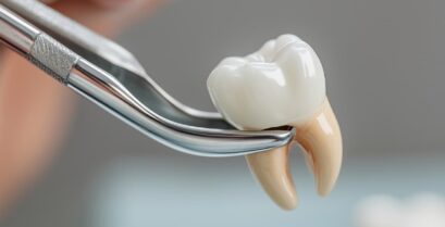矯正のために抜歯するイメージ