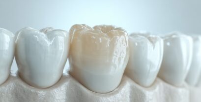 セラミックの奥歯のイメージ